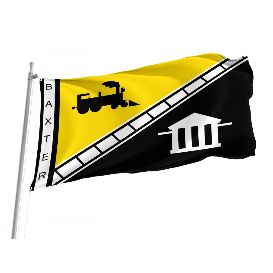 Flag of Baxter, Tennessee, Patriotic Flags, Unique Design Print, Flags for Indoor & Outdoor Use