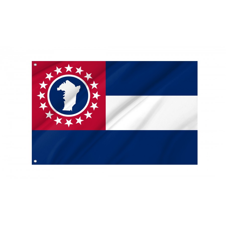 Flag of Cheatham County, Tennessee, Patriotic Flags, Unique Design Print, Flags for Indoor & Outdoor Use
