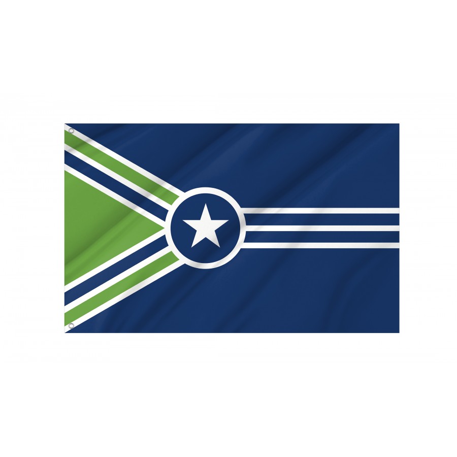 Flag of Jackson, Tennessee, Patriotic Flags, Unique Design Print, Flags for Indoor & Outdoor Use