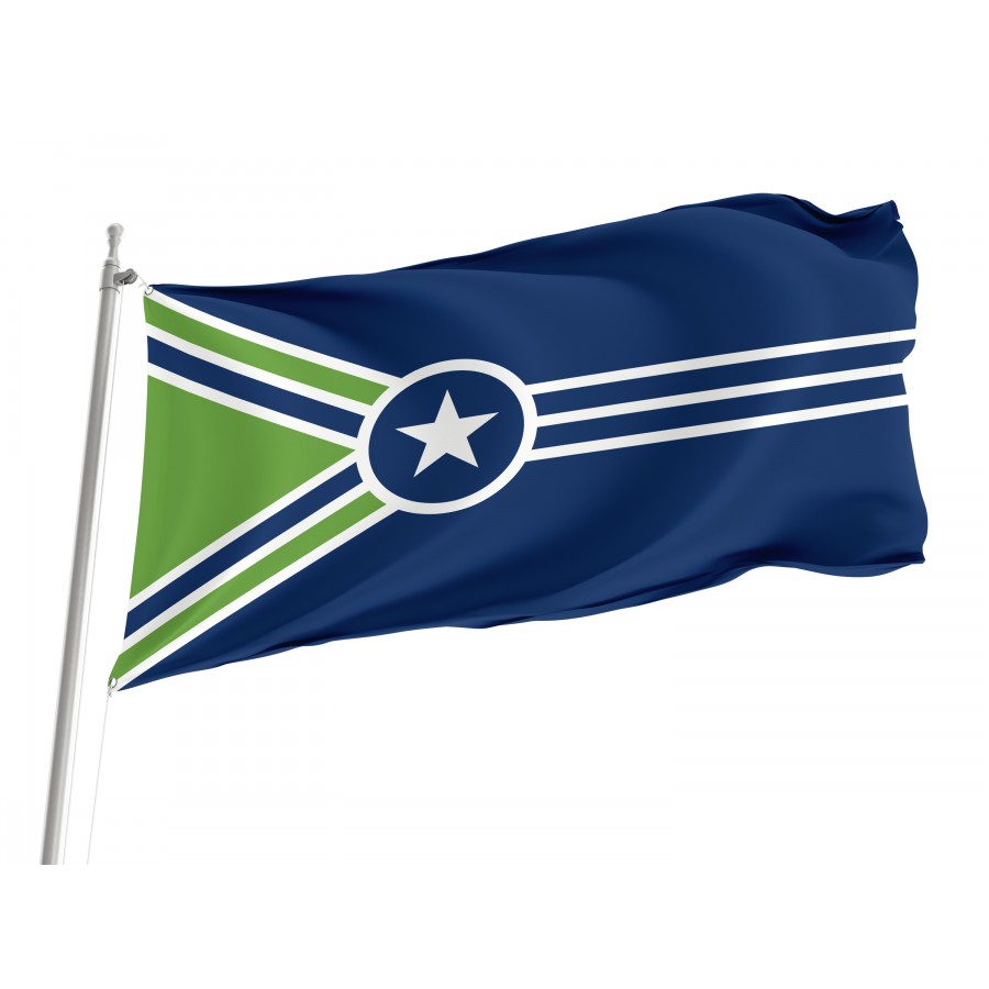 Flag of Jackson, Tennessee, Patriotic Flags, Unique Design Print, Flags for Indoor & Outdoor Use