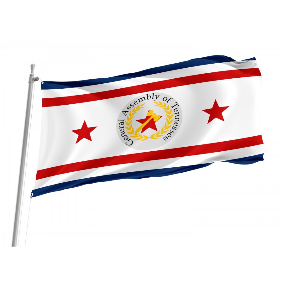 Flag of General Assembly of Tennessee, Patriotic Flags, Unique Design Print, Flags for Indoor & Outdoor Use