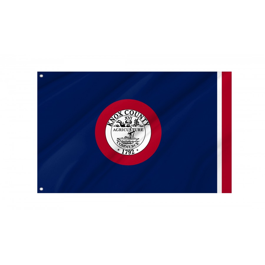 Flag of Knox County, Tennessee, Patriotic Flags, Unique Design Print, Flags for Indoor & Outdoor Use