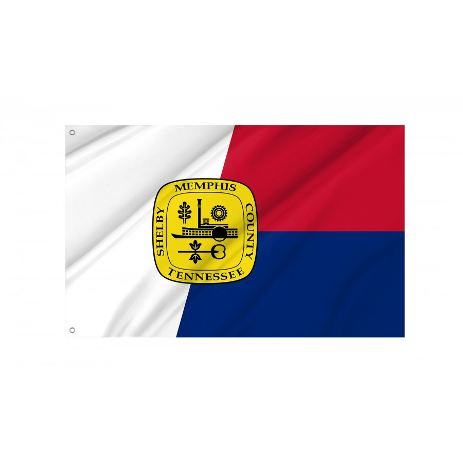 Flag of Memphis, Tennessee, Patriotic Flags, Unique Design Print, Flags for Indoor & Outdoor Use
