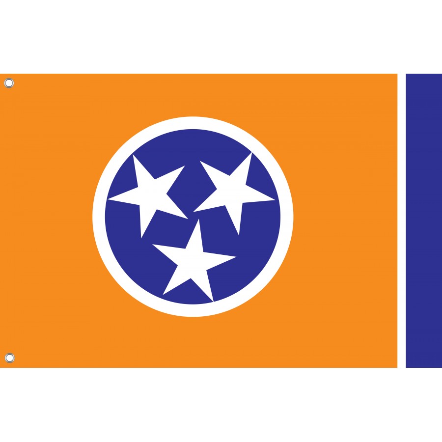 Flag of Redesigned Tennessee State, Patriotic Flags, Unique Design Print, Flags for Indoor & Outdoor Use
