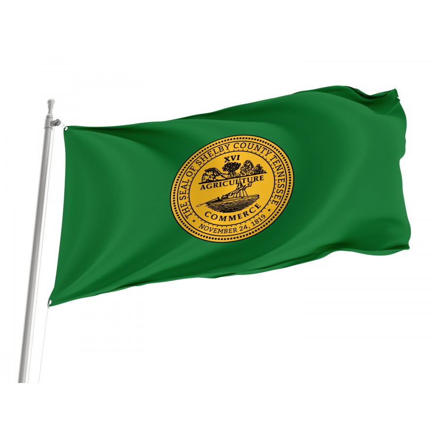 Flag of Shelby County, Tennessee, Patriotic Flags, Unique Design Print, Flags for Indoor & Outdoor Use