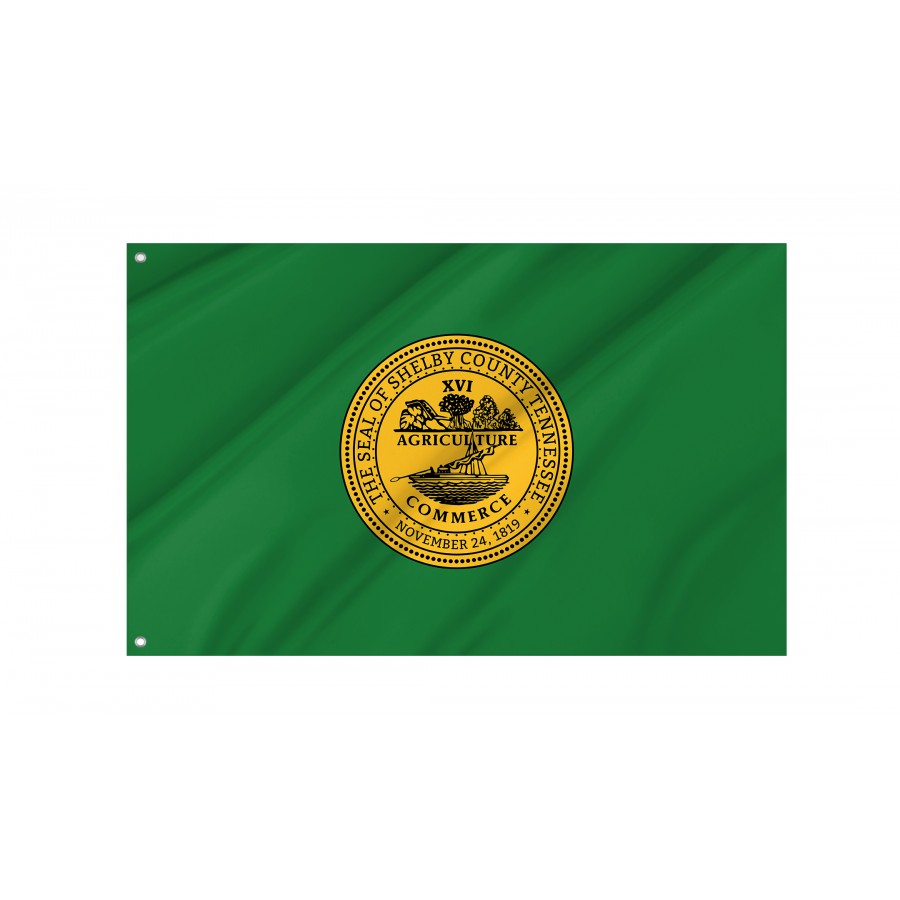 Flag of Shelby County, Tennessee, Patriotic Flags, Unique Design Print, Flags for Indoor & Outdoor Use
