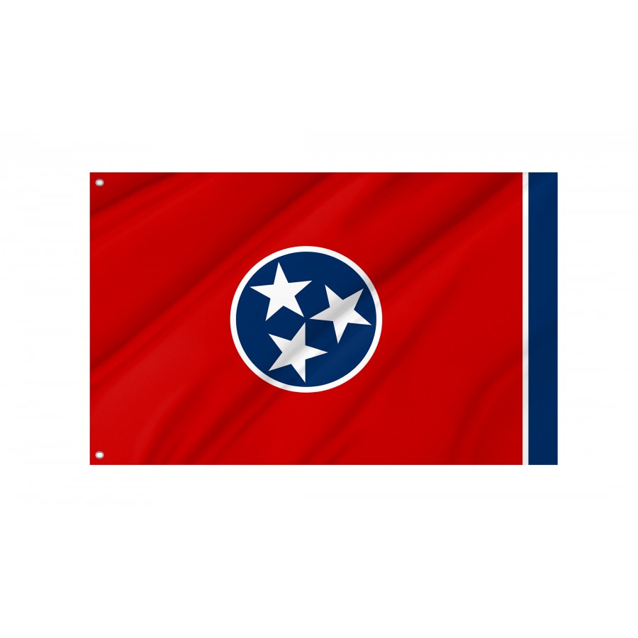 Flag of Tennessee State, Patriotic Flags, Unique Design Print, Flags for Indoor & Outdoor Use