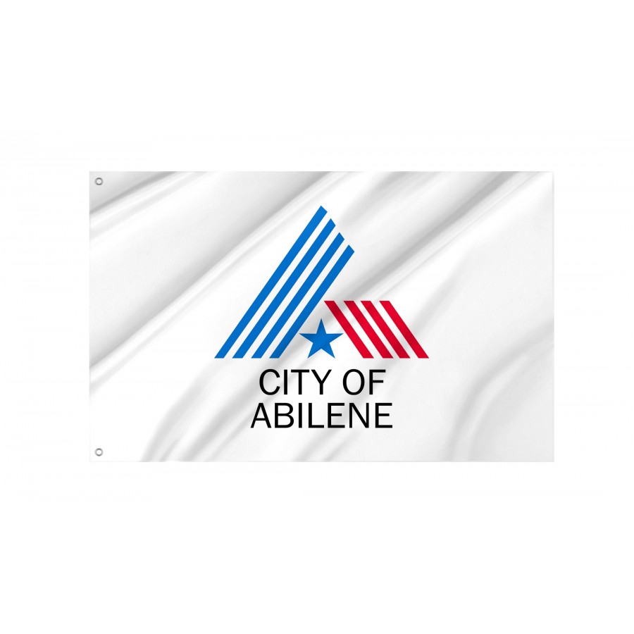 Flag of Abilene, Texas, Patriotic Flags, Unique Design Print, Flags for Indoor & Outdoor Use
