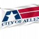 Flag of Allen, Texas, Patriotic Flags, Unique Design Print, Flags for Indoor & Outdoor Use - Imagine 1
