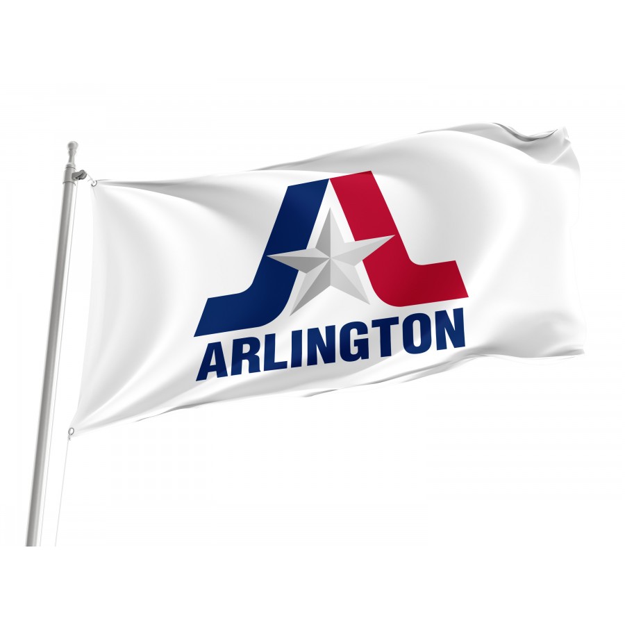 Flag of Arlington, Texas, Patriotic Flags, Unique Design Print, Flags for Indoor & Outdoor Use