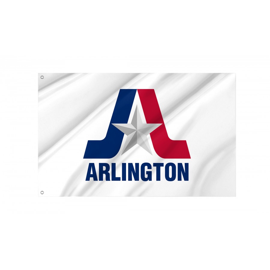 Flag of Arlington, Texas, Patriotic Flags, Unique Design Print, Flags for Indoor & Outdoor Use