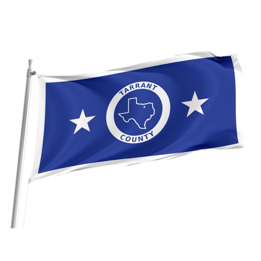 Flag of Tarrant County, Texas, Patriotic Flags, Unique Design Print, Flags for Indoor & Outdoor Use