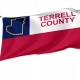 Terrell County Flag for Indoor & Outdoor Use - Imagine 1