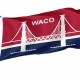 Flag of Waco, Texas, Patriotic Flags, Unique Design Print, Flags for Indoor & Outdoor Use - Imagine 1