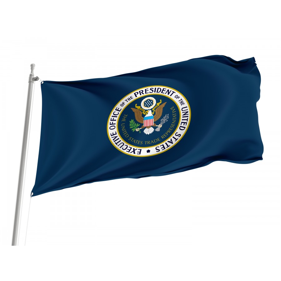 Flag Of Trade Representative, Patriotic Flags, Unique Design Print, Flags For Indoor & Outdoor Use - High Quality United States for Indoor and Outdoor Use