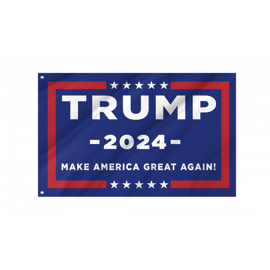 Flag Of Trump 2024 Make America Great Again, Patriotic Flags, Unique Design Print, Flags For Indoor & Outdoor Use - High Quality United States for Indoor and Outdoor Use
