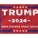 Trump 2024 Make America Great Again Red Flag for Indoor & Outdoor Use - Imagine 2