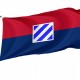 U.S. Army 3rd Infantry Division Flag for Indoor & Outdoor Use - Imagine 1