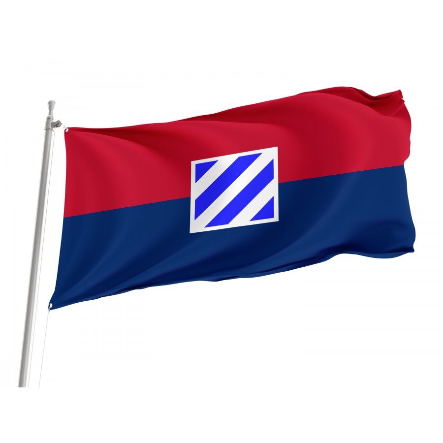 Flag Of U.s. Army 3Rd Infantry Division, Patriotic Flags, Unique Design Print, Flags For Indoor & Outdoor Use - High Quality United States for Indoor and Outdoor Use