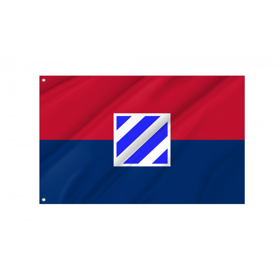 Flag Of U.s. Army 3Rd Infantry Division, Patriotic Flags, Unique Design Print, Flags For Indoor & Outdoor Use - High Quality United States for Indoor and Outdoor Use