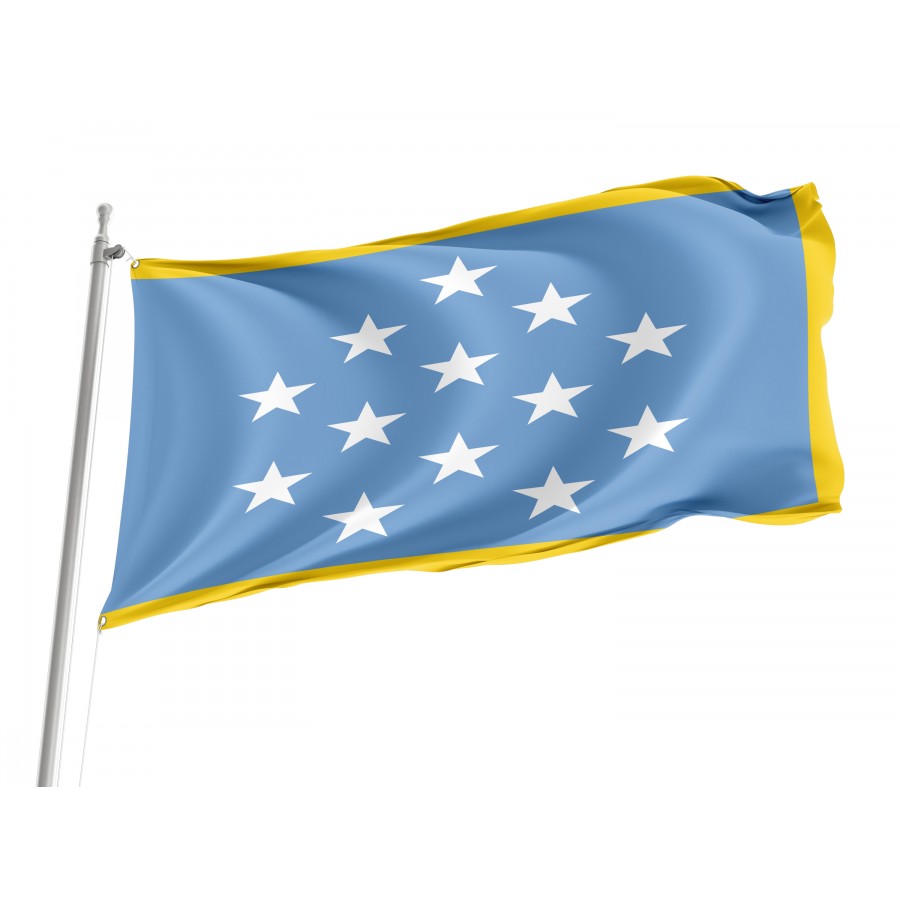 Us Medal Of Honor Flag With Gold Fringe, Patriotic Flags, Unique Design Print, Flags For Indoor & Outdoor Use - High Quality United States for Indoor and Outdoor Use