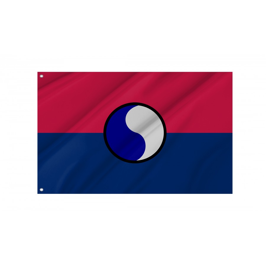 Flag Of United States Army 29Th Infantry Division, Patriotic Flags, Unique Design Print, Flags For Indoor & Outdoor Use - High Quality United States for Indoor and Outdoor Use