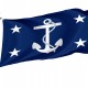 United States Secretary of the Navy Blue Flag  for Indoor & Outdoor Use - Imagine 1