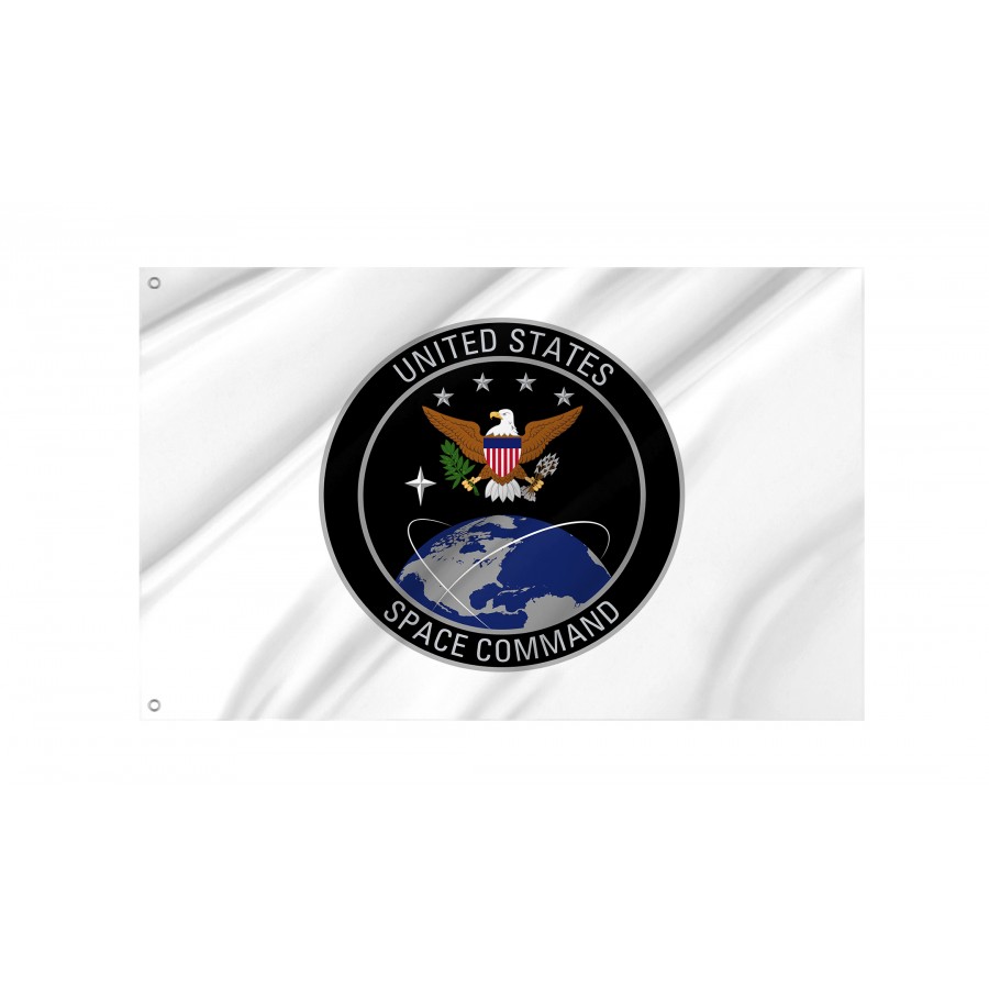 Flag Of United States Space Command, Patriotic Flags, Unique Design Print, Flags For Indoor & Outdoor Use - High Quality United States for Indoor and Outdoor Use