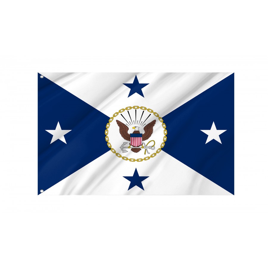 Flag Of United States Vice Chief Of Naval Operations, Patriotic Flags, Unique Design Print, Flags For Indoor & Outdoor Use - High Quality United States for Indoor and Outdoor Use