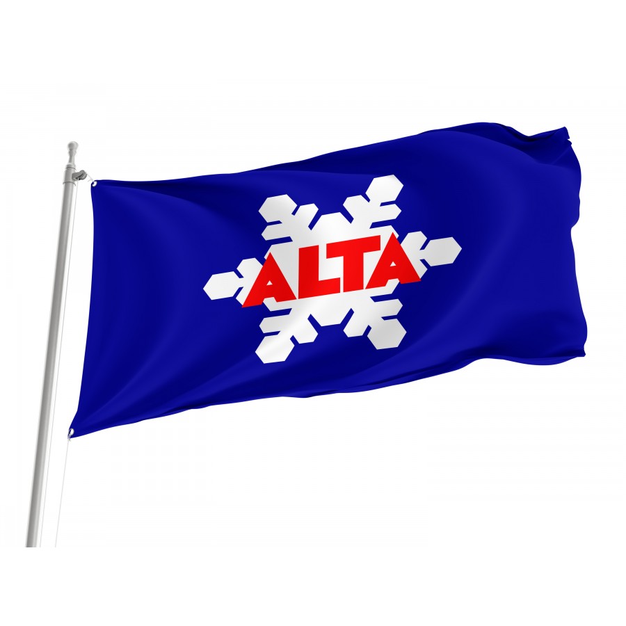 Flag of Alta, Utah, Patriotic Flags, Unique Design Print, Flags for Indoor & Outdoor Use