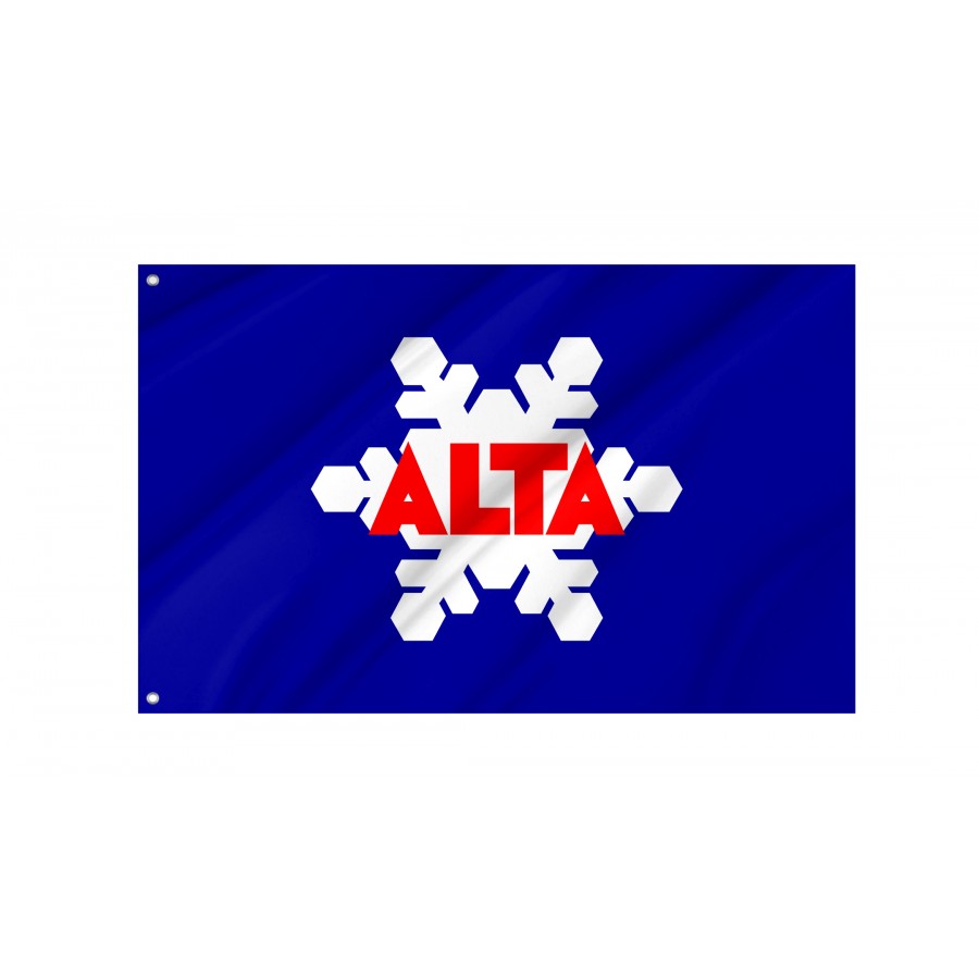 Flag of Alta, Utah, Patriotic Flags, Unique Design Print, Flags for Indoor & Outdoor Use