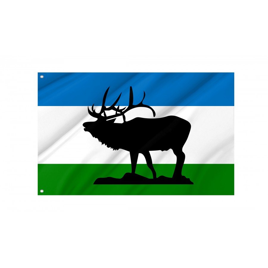 Flag of Elk Ridge, Utah, Patriotic Flags, Unique Design Print, Flags for Indoor & Outdoor Use