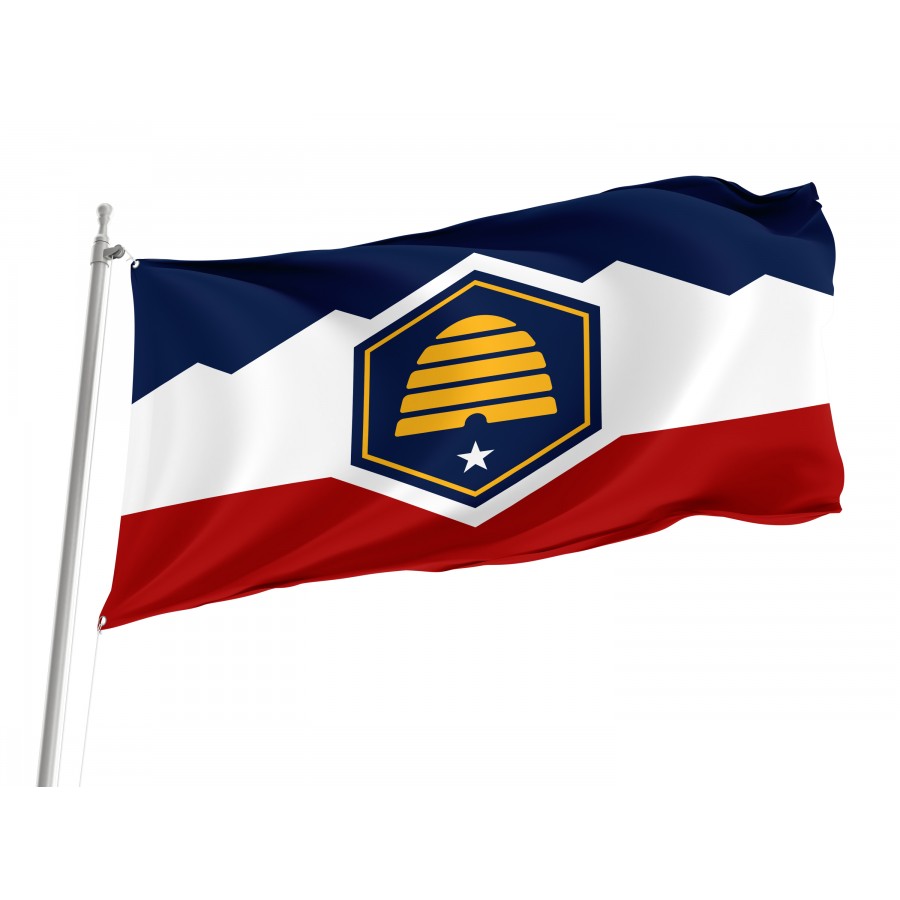 Flag of Utah 2022, Patriotic Flags, Unique Design Print, Flags for Indoor & Outdoor Use
