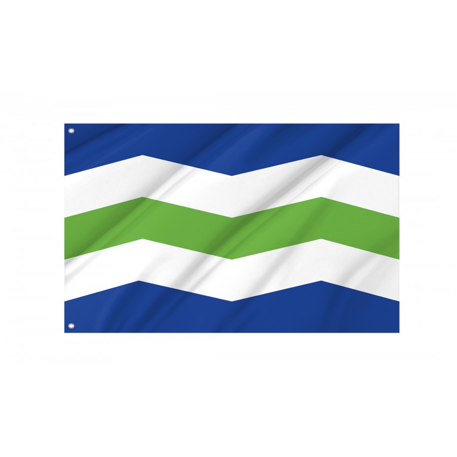 Flag of Burlington, Vermont, Patriotic Flags, Unique Design Print, Flags for Indoor & Outdoor Use