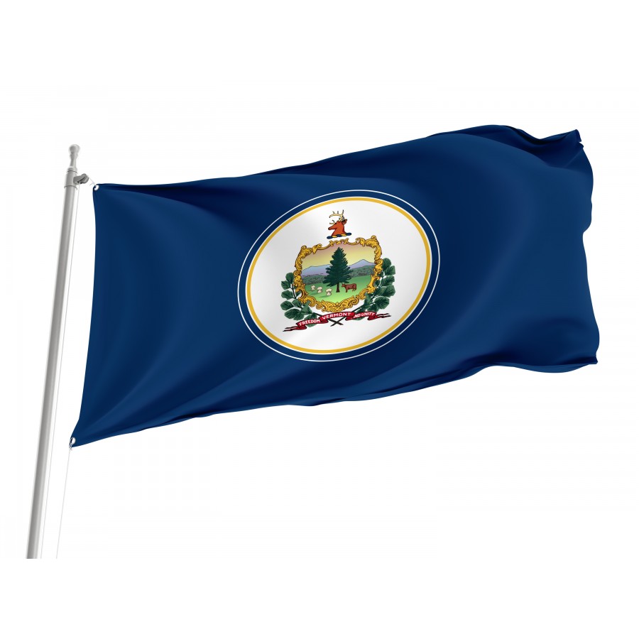 Flag Of Vermont 1920, Patriotic Flags, Unique Design Print, Flags For Indoor & Outdoor Use - High Quality Vermont for Indoor and Outdoor Use