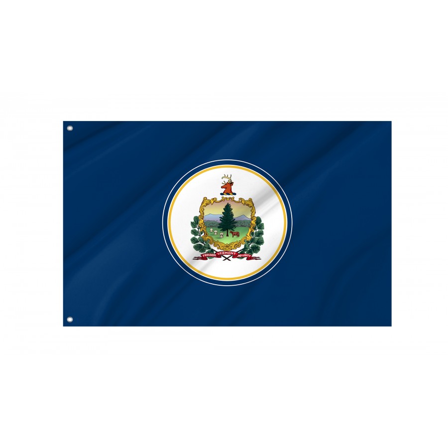 Flag Of Vermont 1920, Patriotic Flags, Unique Design Print, Flags For Indoor & Outdoor Use - High Quality Vermont for Indoor and Outdoor Use