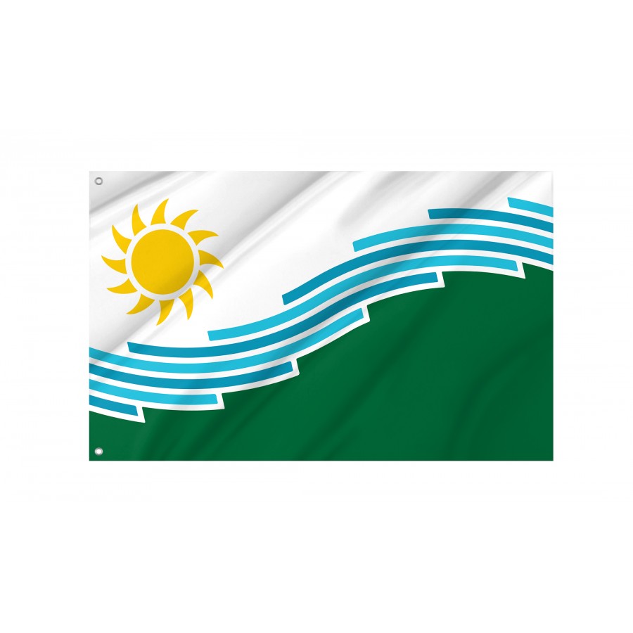 Flag of Spokane, Washington, Patriotic Flags, Unique Design Print, Flags for Indoor & Outdoor Use