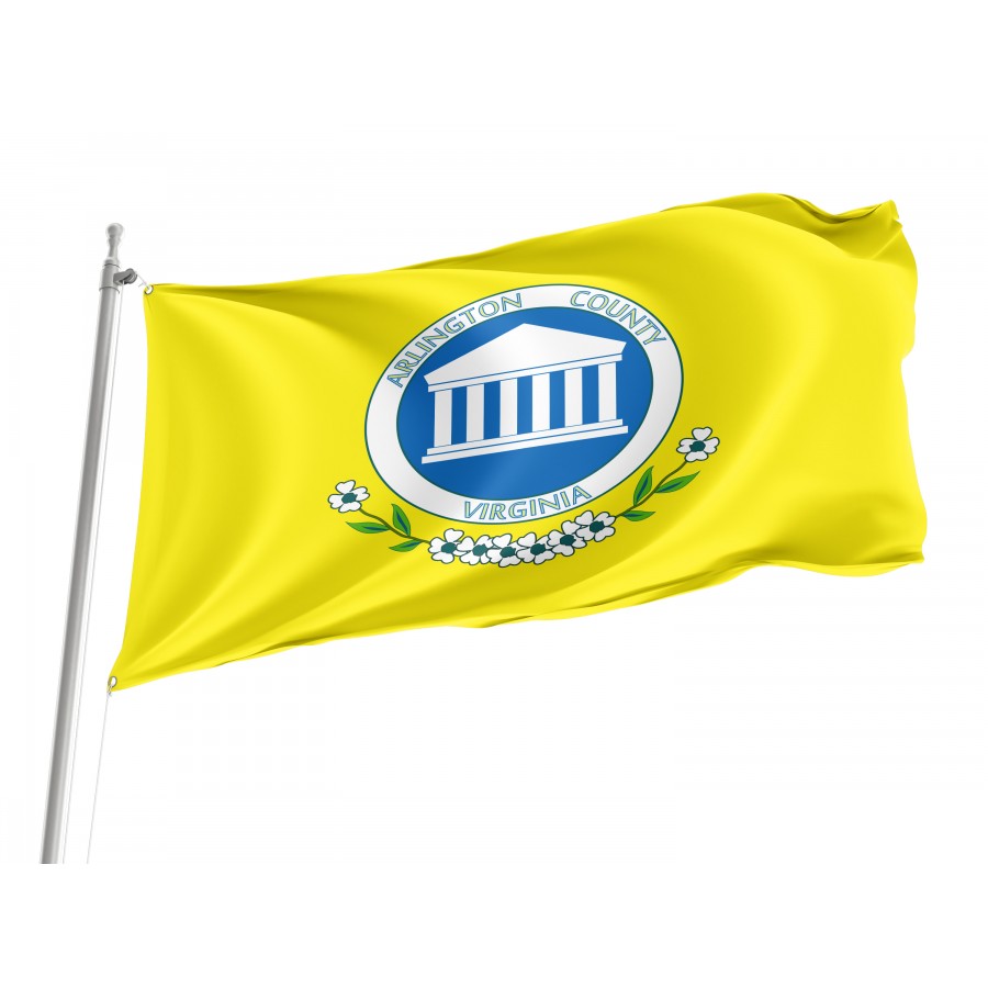 Flag of Arlington County, Virginia, Patriotic Flags, Unique Design Print, Flags for Indoor & Outdoor Use
