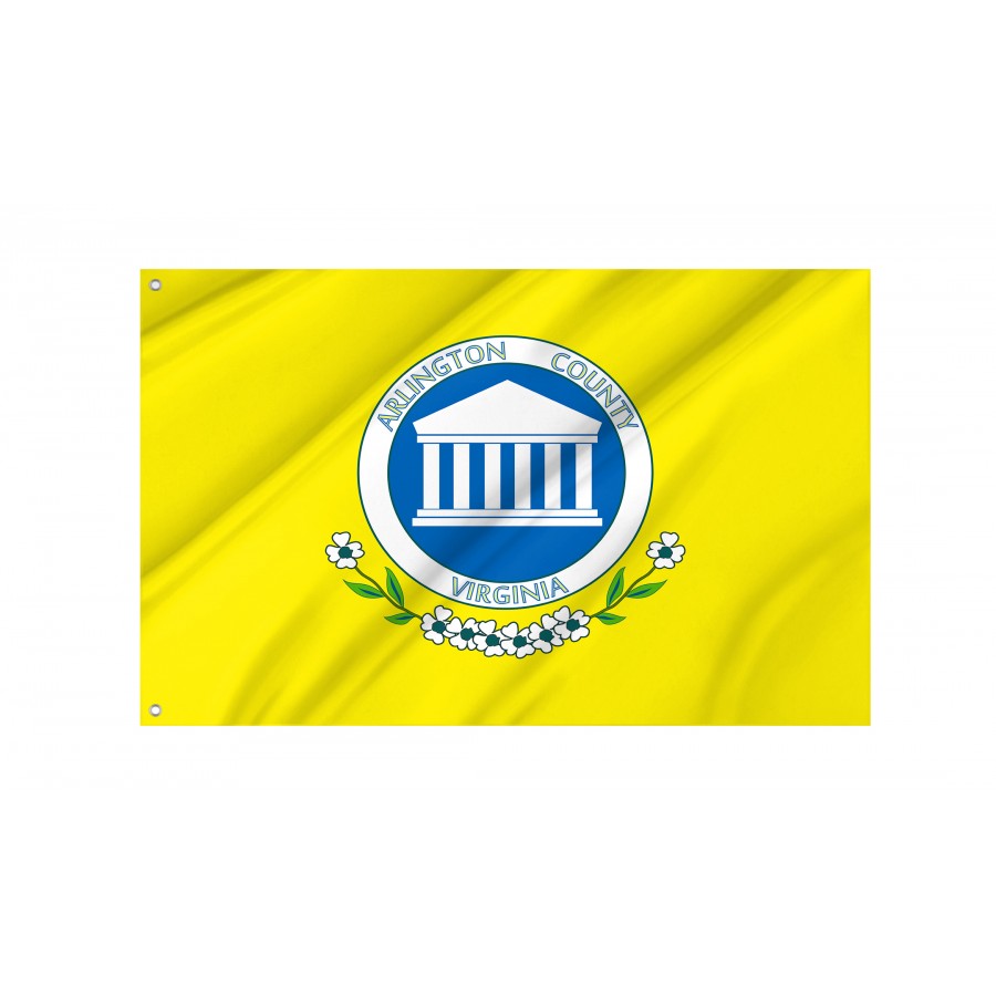 Flag of Arlington County, Virginia, Patriotic Flags, Unique Design Print, Flags for Indoor & Outdoor Use