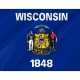 Flag of Wisconsin State, Patriotic Flags, Unique Design Print, Flags for Indoor & Outdoor Use - Imagine 2