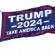 Flag of Trump 2024 Take America Back, Patriotic Flags, Unique Design Print, Flags for Indoor & Outdoor Use - Imagine 1