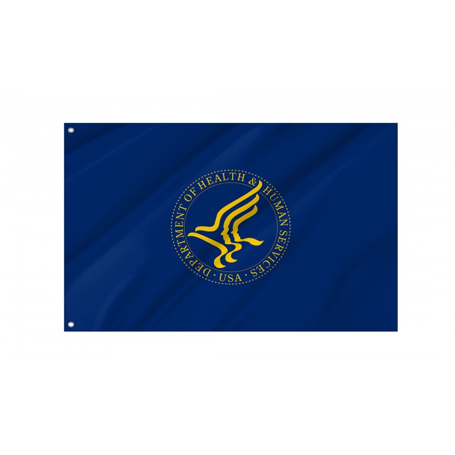 United States Department of Health and Human Services Blue Flag, USA04