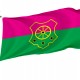Flag of Antratsyt Region, Luhansk District, Patriotic Flags, Unique Design Print, Flags for Indoor & Outdoor Use - Imagine 1