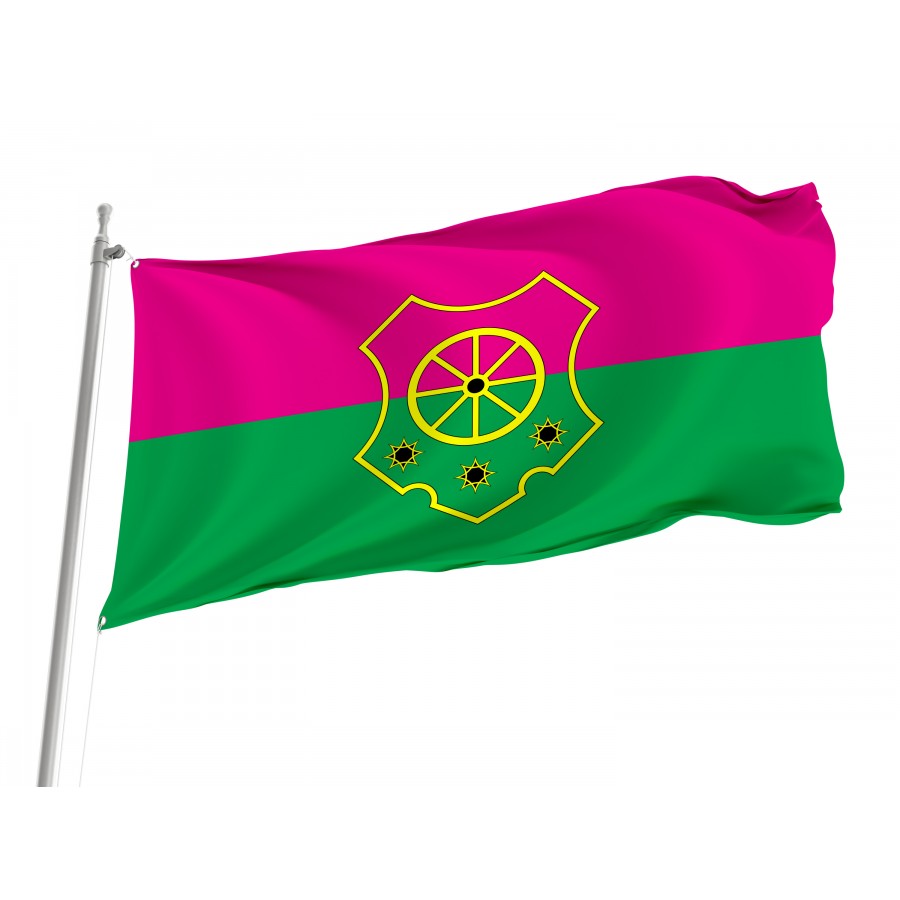 Flag of Antratsyt Region, Luhansk District, Patriotic Flags, Unique Design Print, Flags for Indoor & Outdoor Use