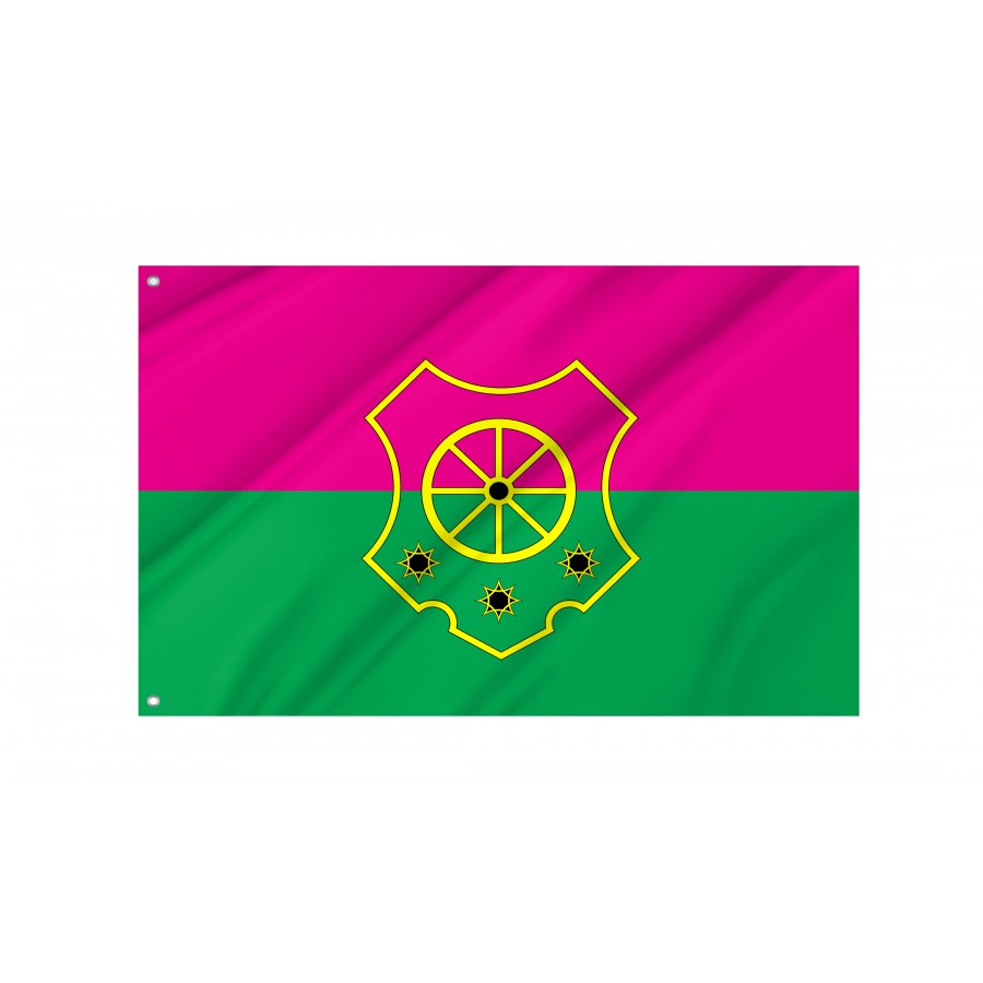 Flag of Antratsyt Region, Luhansk District, Patriotic Flags, Unique Design Print, Flags for Indoor & Outdoor Use