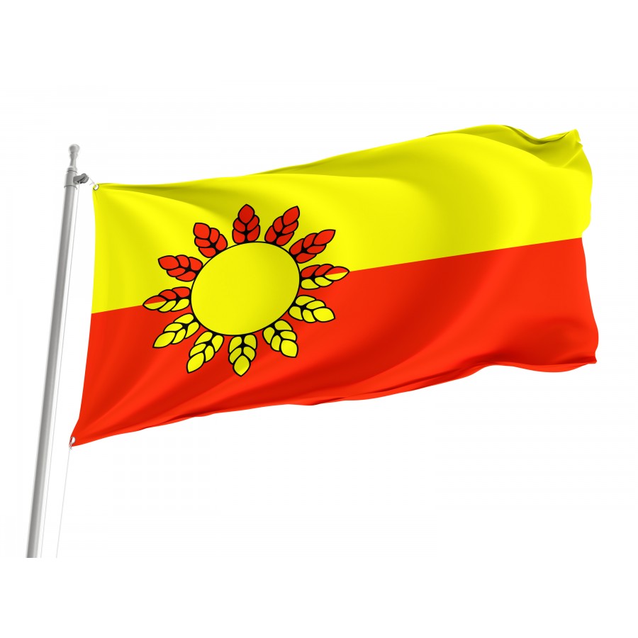 Flag of Arbuzynka Region, Mykolaiv District, Patriotic Flags, Unique Design Print, Flags for Indoor & Outdoor Use