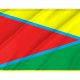 Flag of Baranivka Region, Zhytomyr District, Patriotic Flags, Unique Design Print, Flags for Indoor & Outdoor Use - Imagine 2
