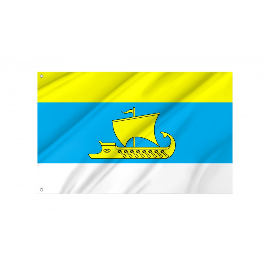 Flag of Berezanka Region, Mykolaiv District, Patriotic Flags, Unique Design Print, Flags for Indoor & Outdoor Use