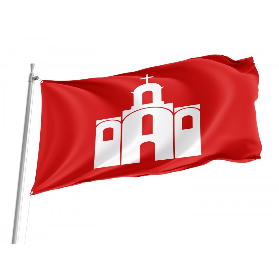 Flag of Bila Tserkva, Patriotic Flags, Unique Design Print, Flags for Indoor & Outdoor Use