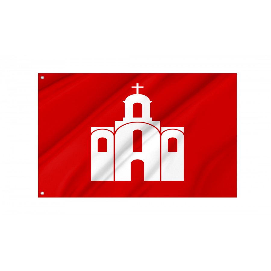 Flag of Bila Tserkva, Patriotic Flags, Unique Design Print, Flags for Indoor & Outdoor Use
